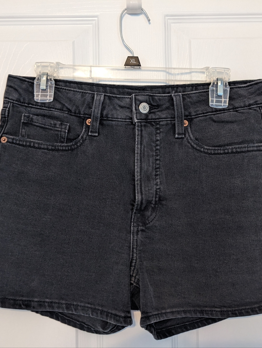 Old Navy Black High-Rise O.G. Straight Jeans